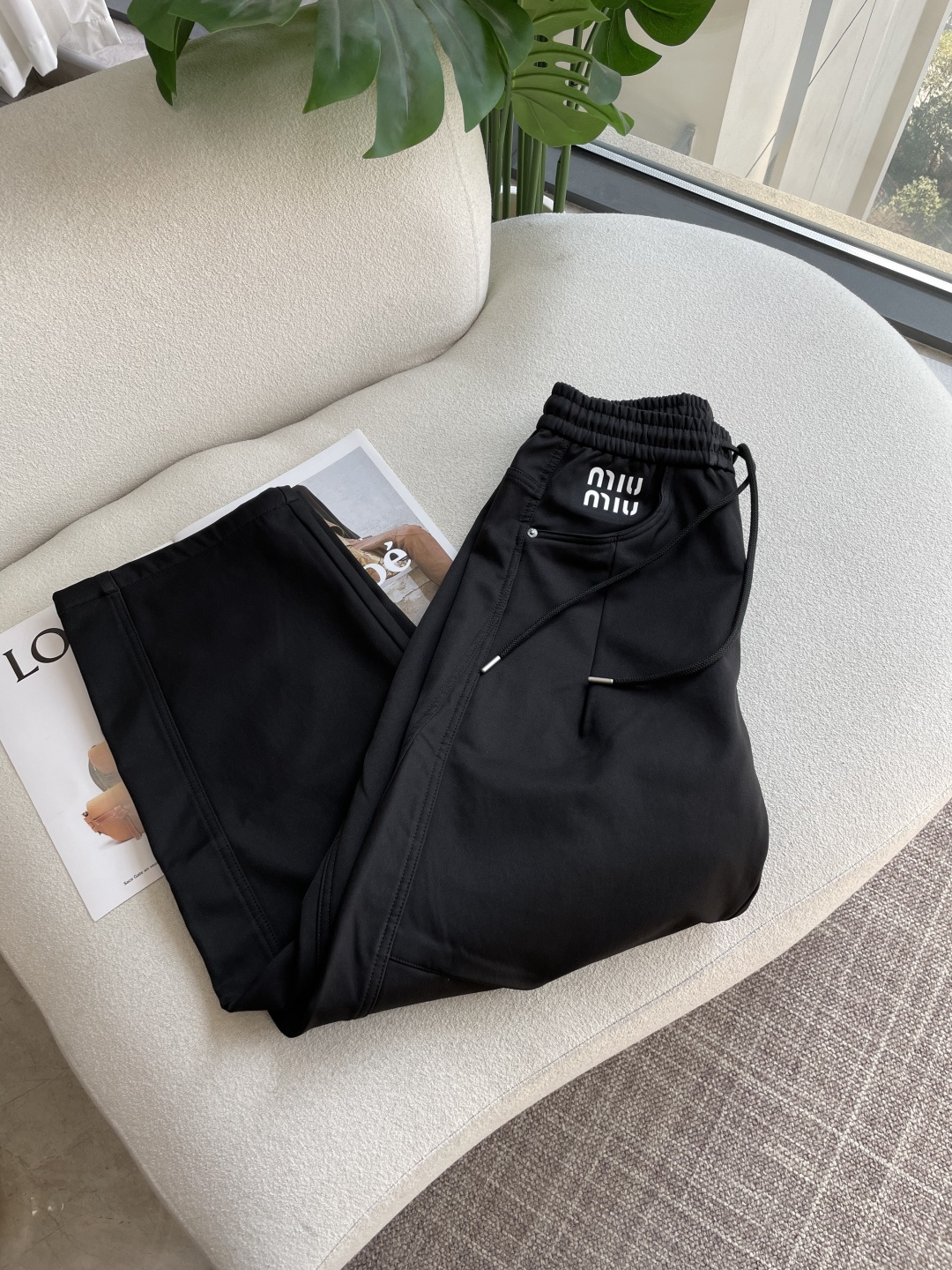 Miu Miu Male Basic Clothing Cotton Fleece Lined M