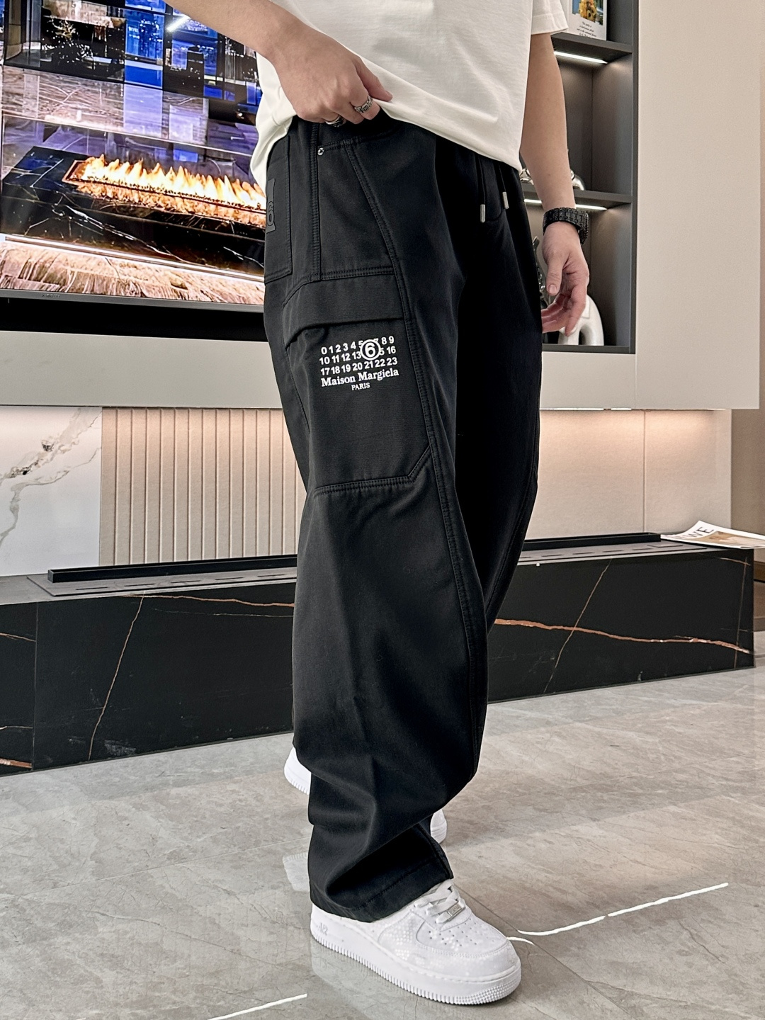 Maison Margiela Male Basic Clothing Cotton Fleece Lined M-xxxl