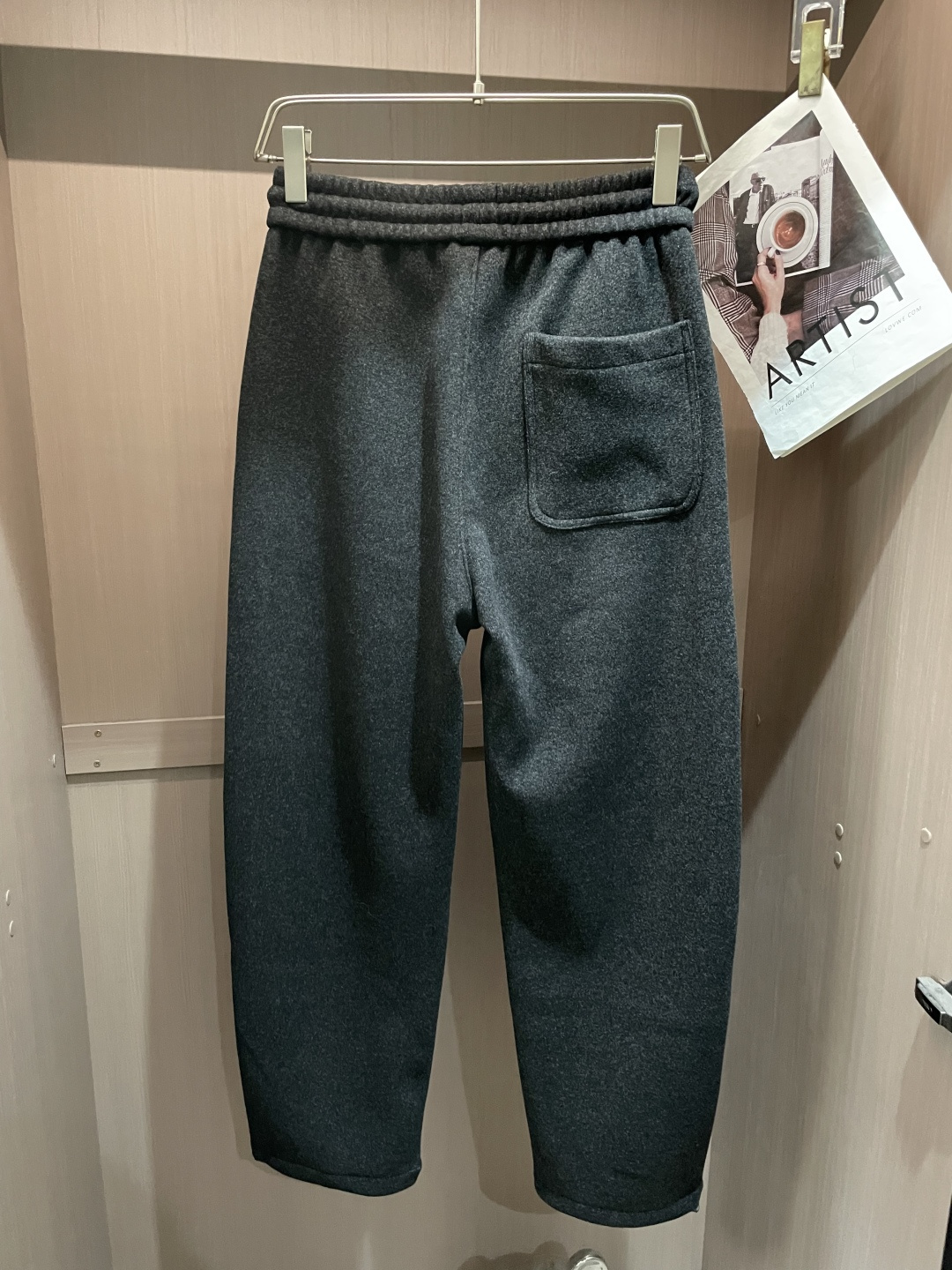 Moncler Male Sports Pants Cotton Black M-l-xxxl