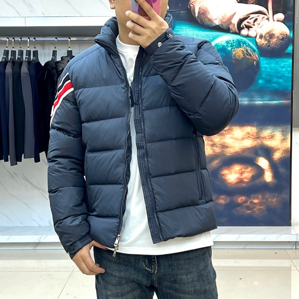 Moncler Down Jacket Goose Down Striped S-m-l