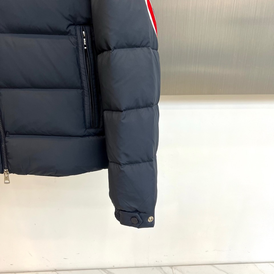 Moncler Down Jacket Goose Down Striped S-m-l