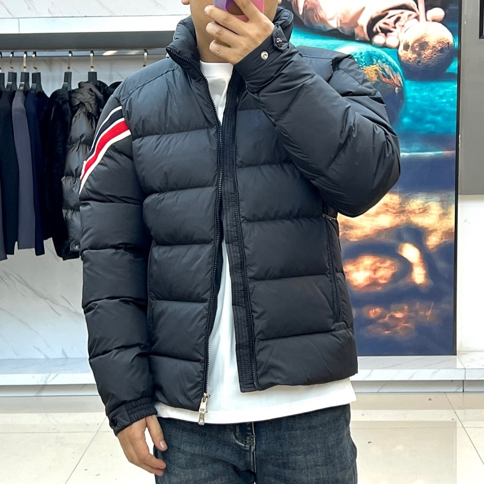 Moncler Down Jacket Goose Down Striped S-m-l