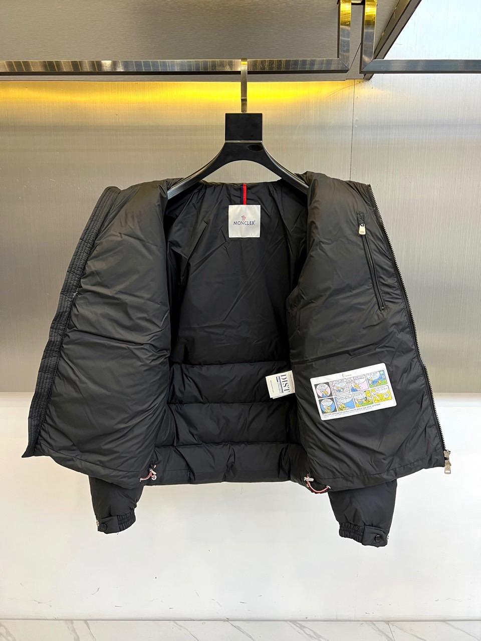Moncler Down Jacket Goose Down Striped S-m-l