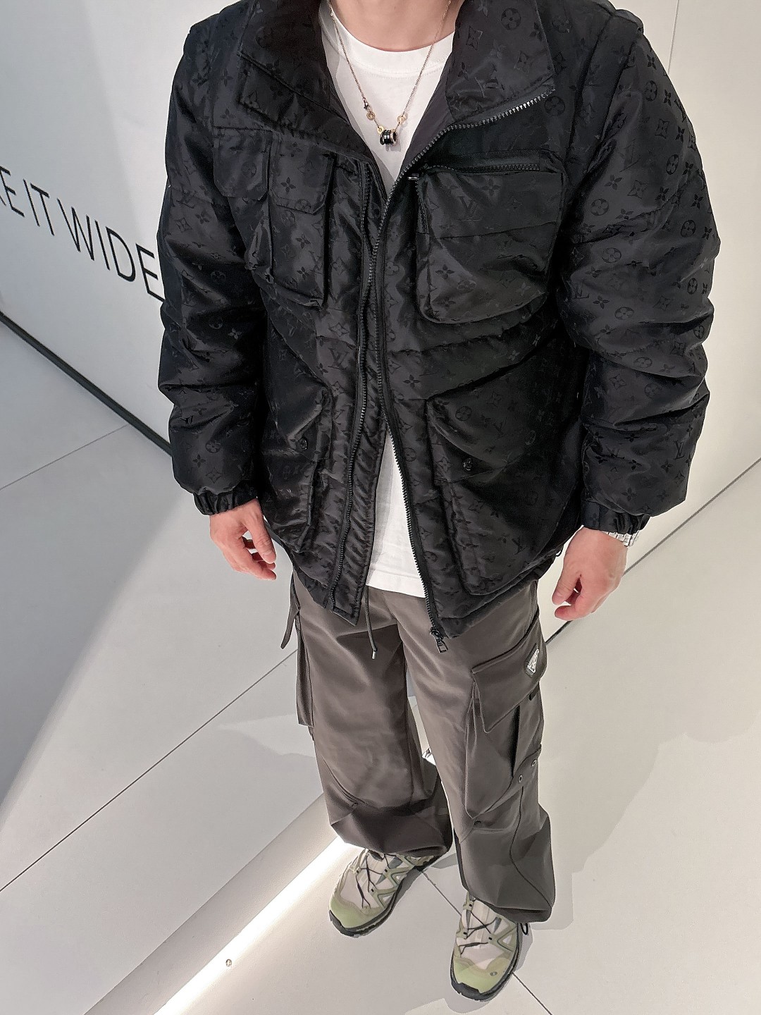 Louis Vuitton Couple Down Jacket Goose Down M-l-xl