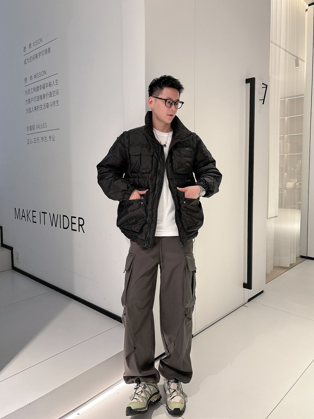 Louis Vuitton Couple Down Jacket Goose Down M-l-xl