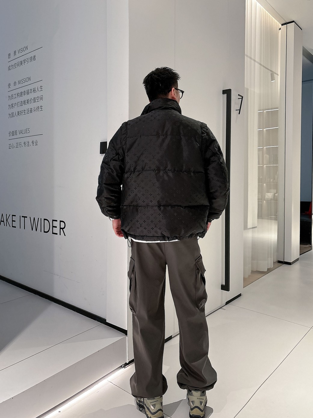 Louis Vuitton Couple Down Jacket Goose Down M-l-xl