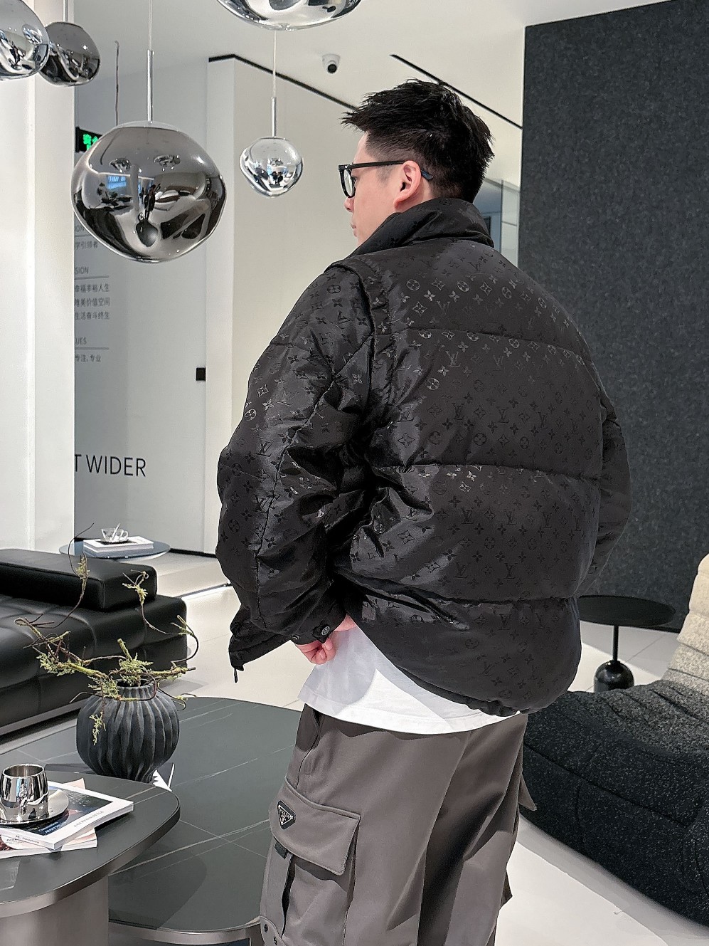 Louis Vuitton Couple Down Jacket Goose Down M-l-xl