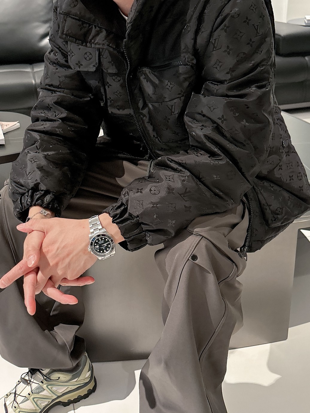 Louis Vuitton Couple Down Jacket Goose Down M-l-xl