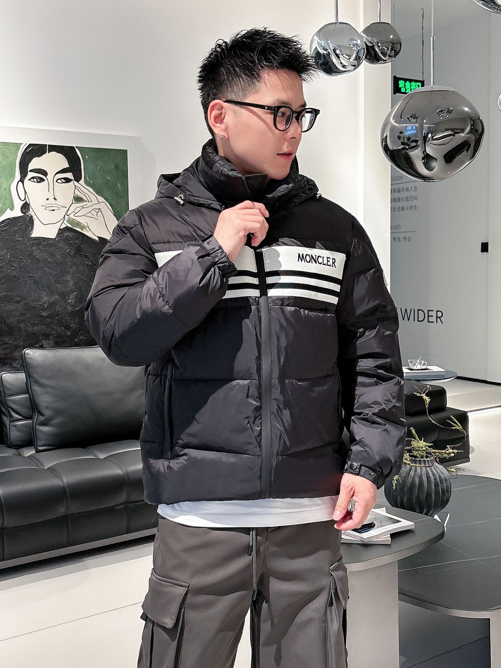 Moncler Couple Down Jacket Goose Down M-l-xl