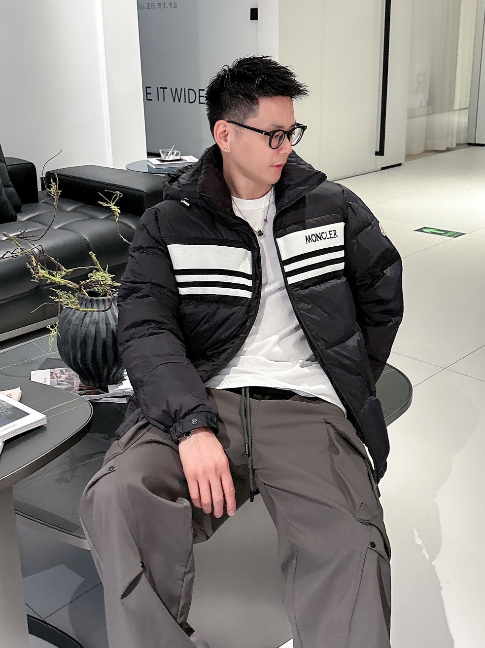 Moncler Couple Down Jacket Goose Down M-l-xl