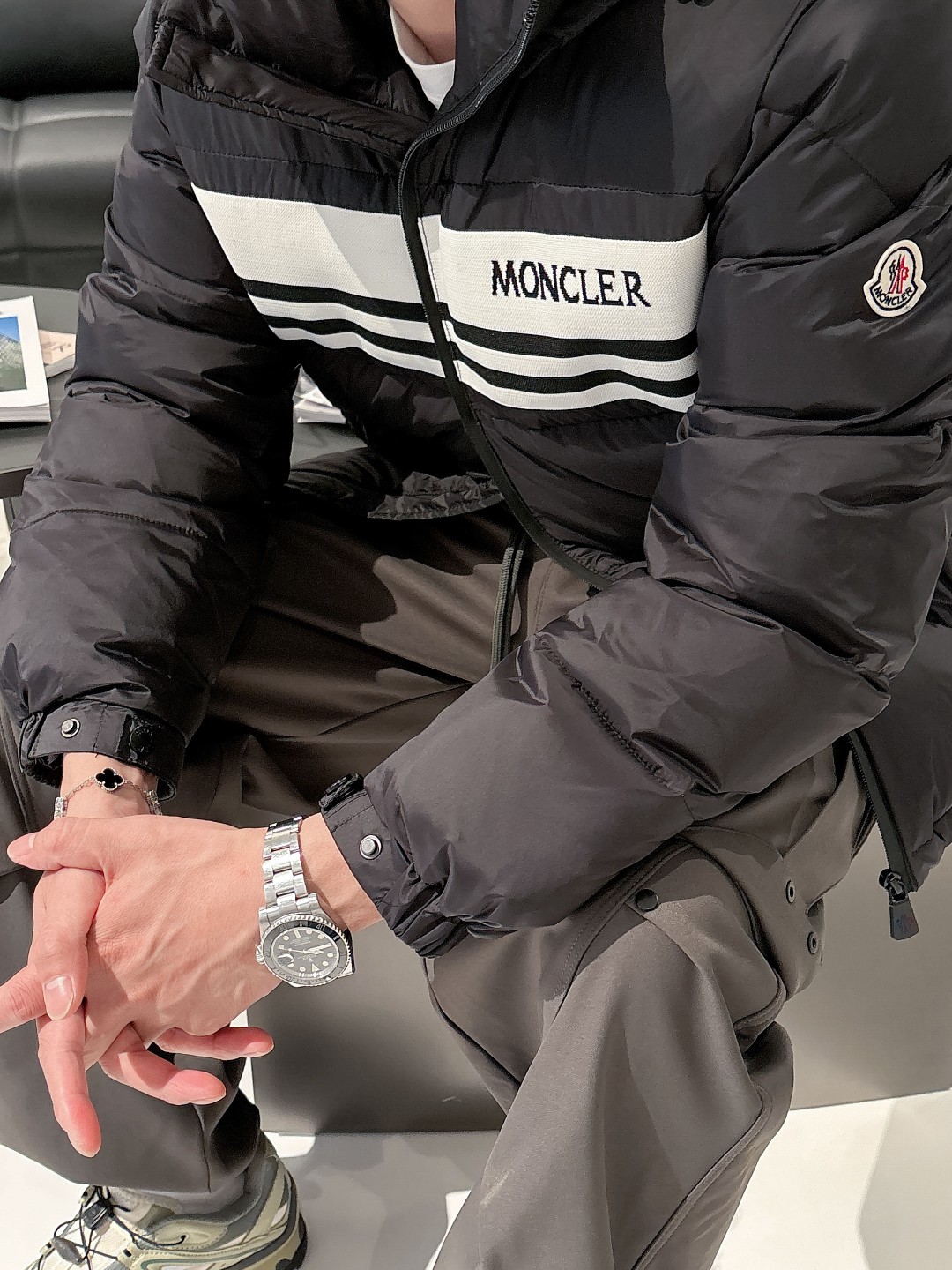 Moncler Couple Down Jacket Goose Down M-l-xl