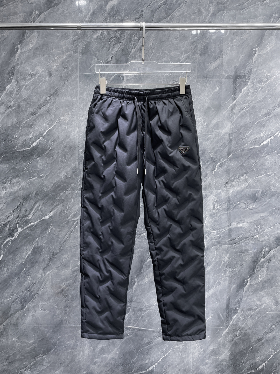 Prada Couple Basic Clothing White Duck Down Loose Fit L-xl