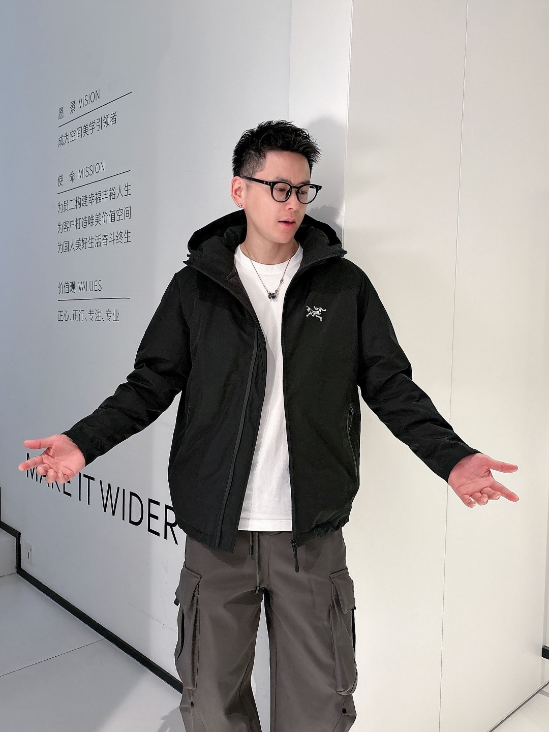 Arcteryx Couple Down Jacket Goose Down M-l-xl