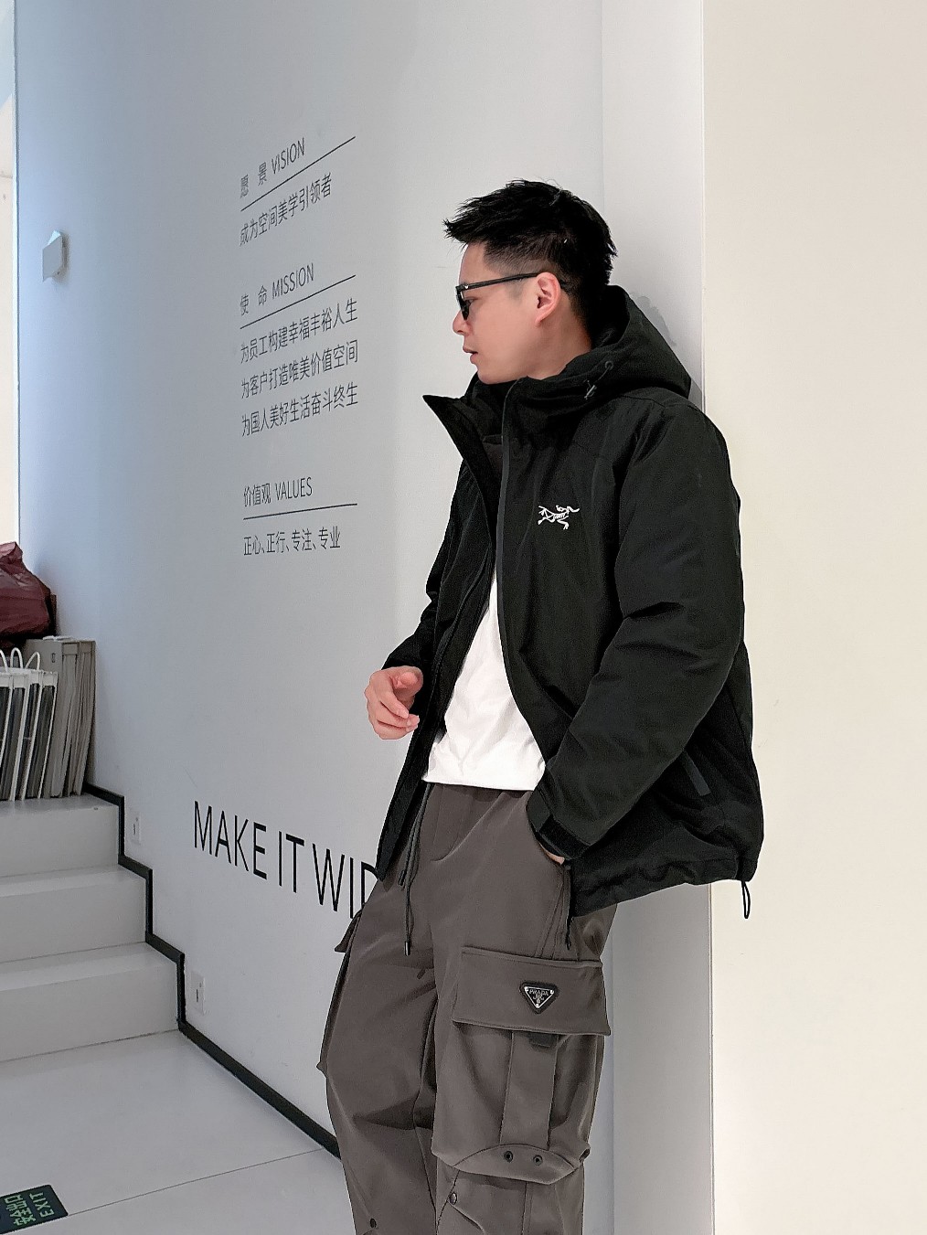 Arcteryx Couple Down Jacket Goose Down M-l-xl