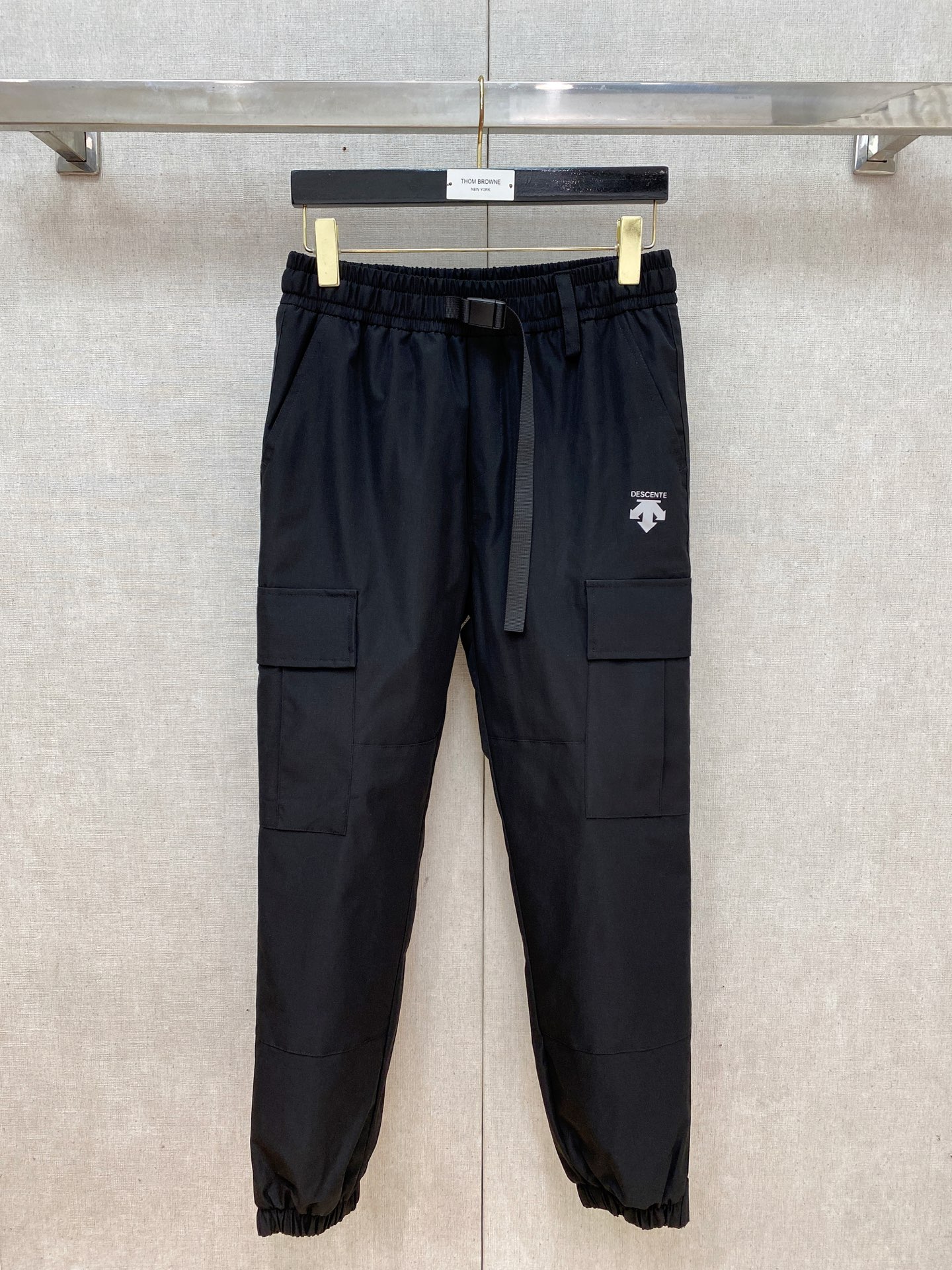 Descente Couple Basic Clothing White Duck Down Loose Fit M-xl