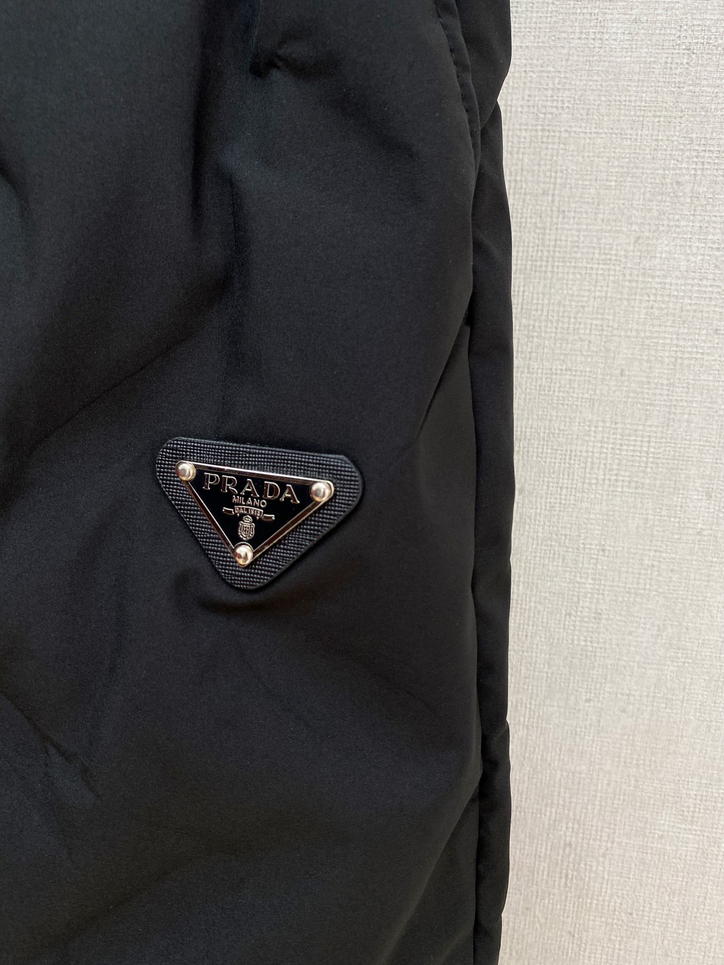 Prada Couple Basic Clothing White Duck Down Loose Fit M-xl