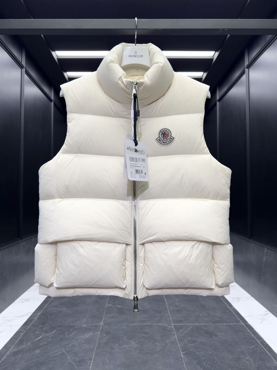 Moncler Female Down Vest Black Couple Style S-m-l