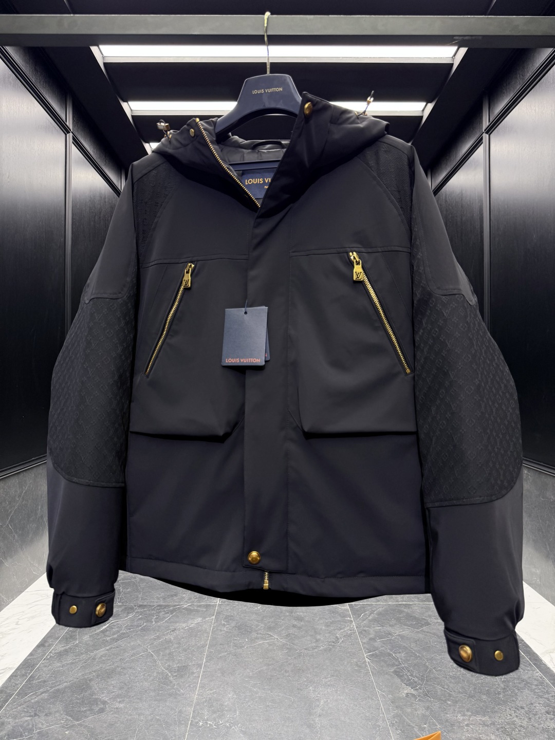 Louis Vuitton Down Jacket Goose Down Hooded S-m-l-xl