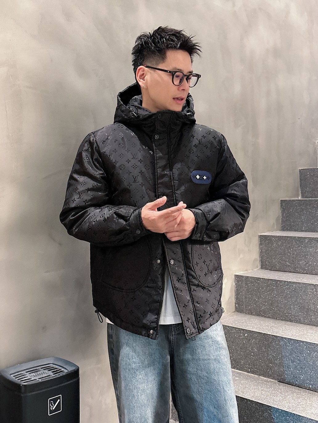 Louis Vuitton Couple Down Jacket Goose Down M-l-xl