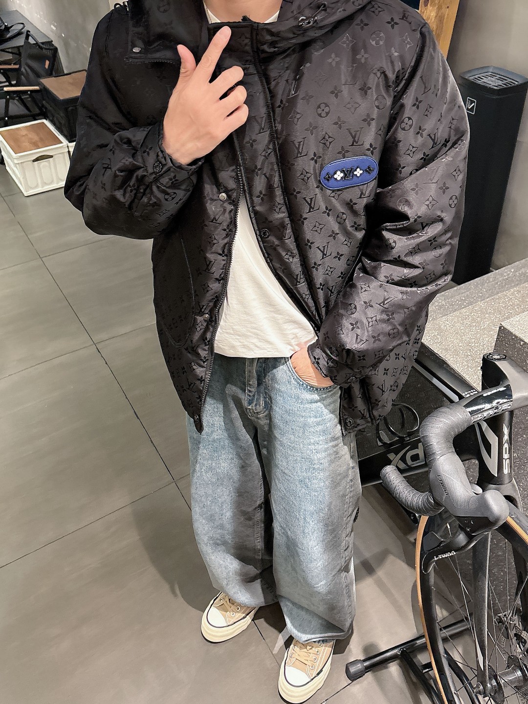 Louis Vuitton Couple Down Jacket Goose Down M-l-xl