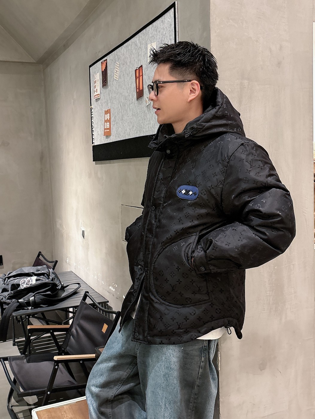 Louis Vuitton Couple Down Jacket Goose Down M-l-xl