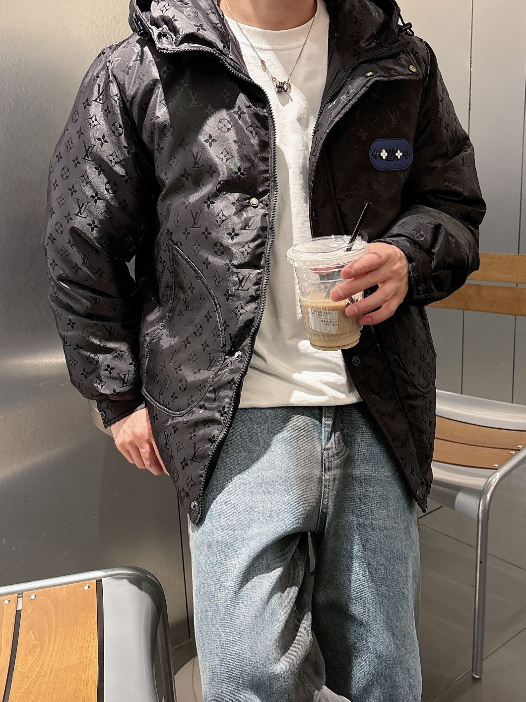 Louis Vuitton Couple Down Jacket Goose Down M-l-xl