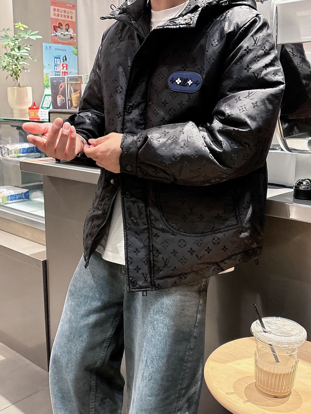 Louis Vuitton Couple Down Jacket Goose Down M-l-xl