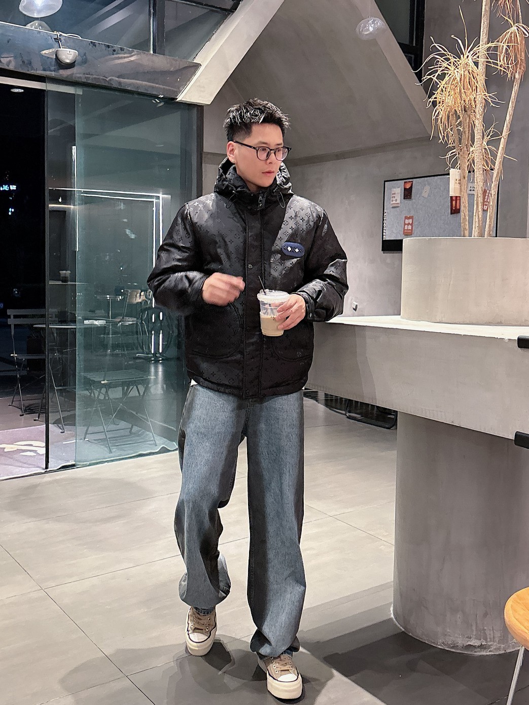 Louis Vuitton Couple Down Jacket Goose Down M-l-xl