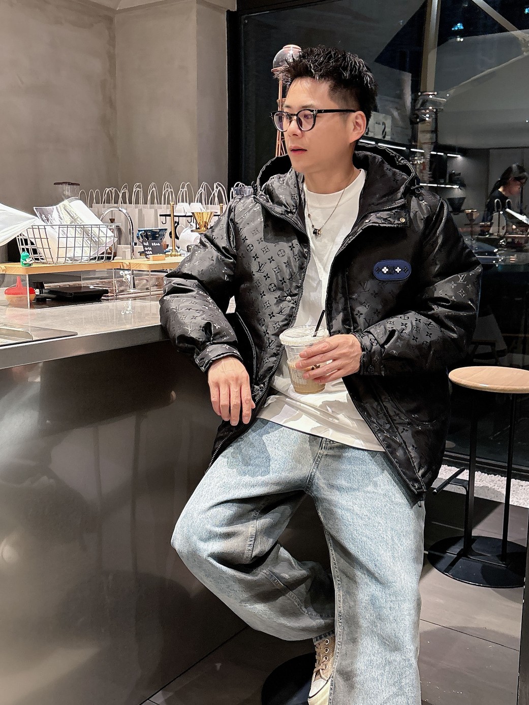 Louis Vuitton Couple Down Jacket Goose Down M-l-xl