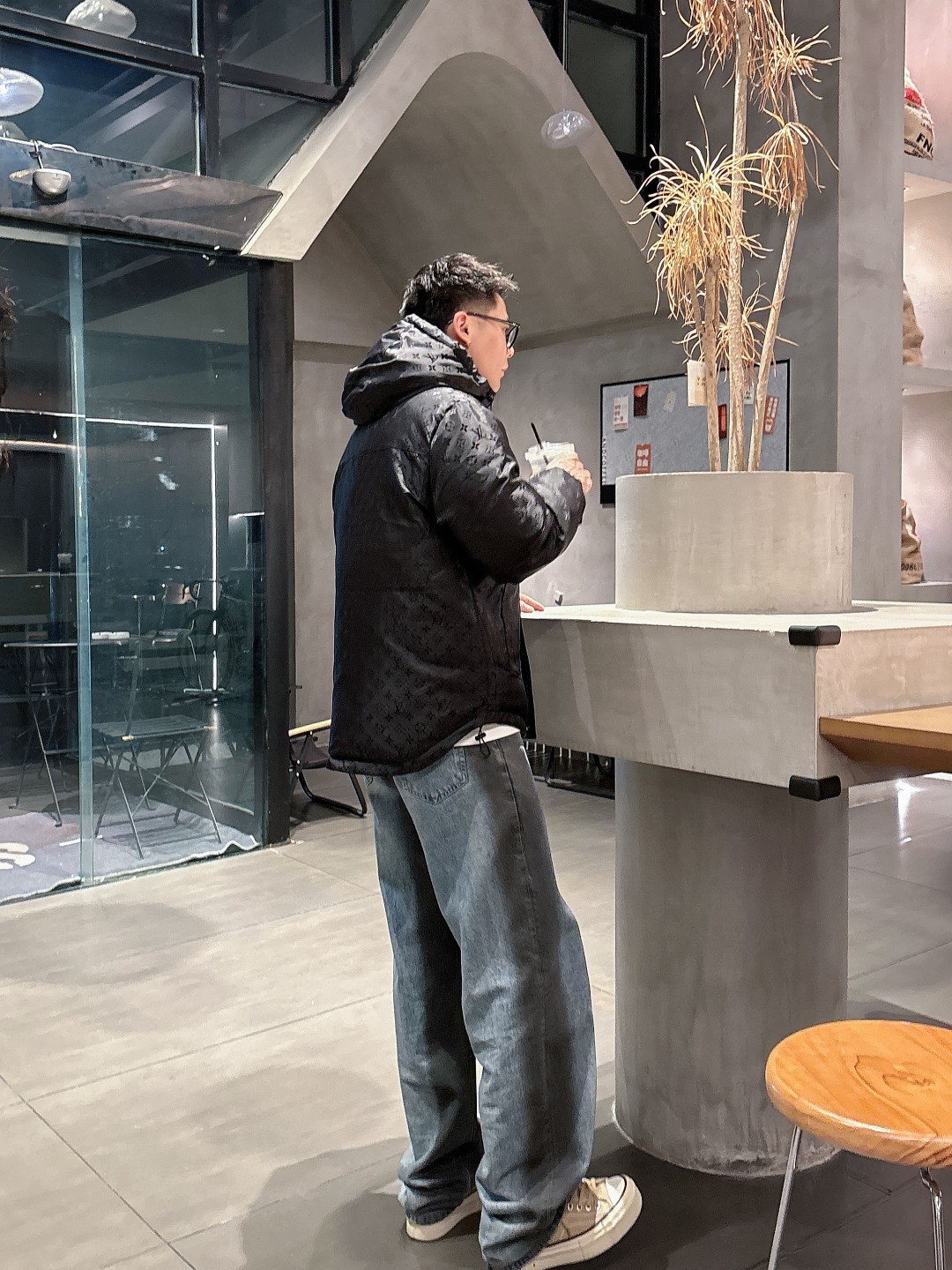 Louis Vuitton Couple Down Jacket Goose Down M-l-xl