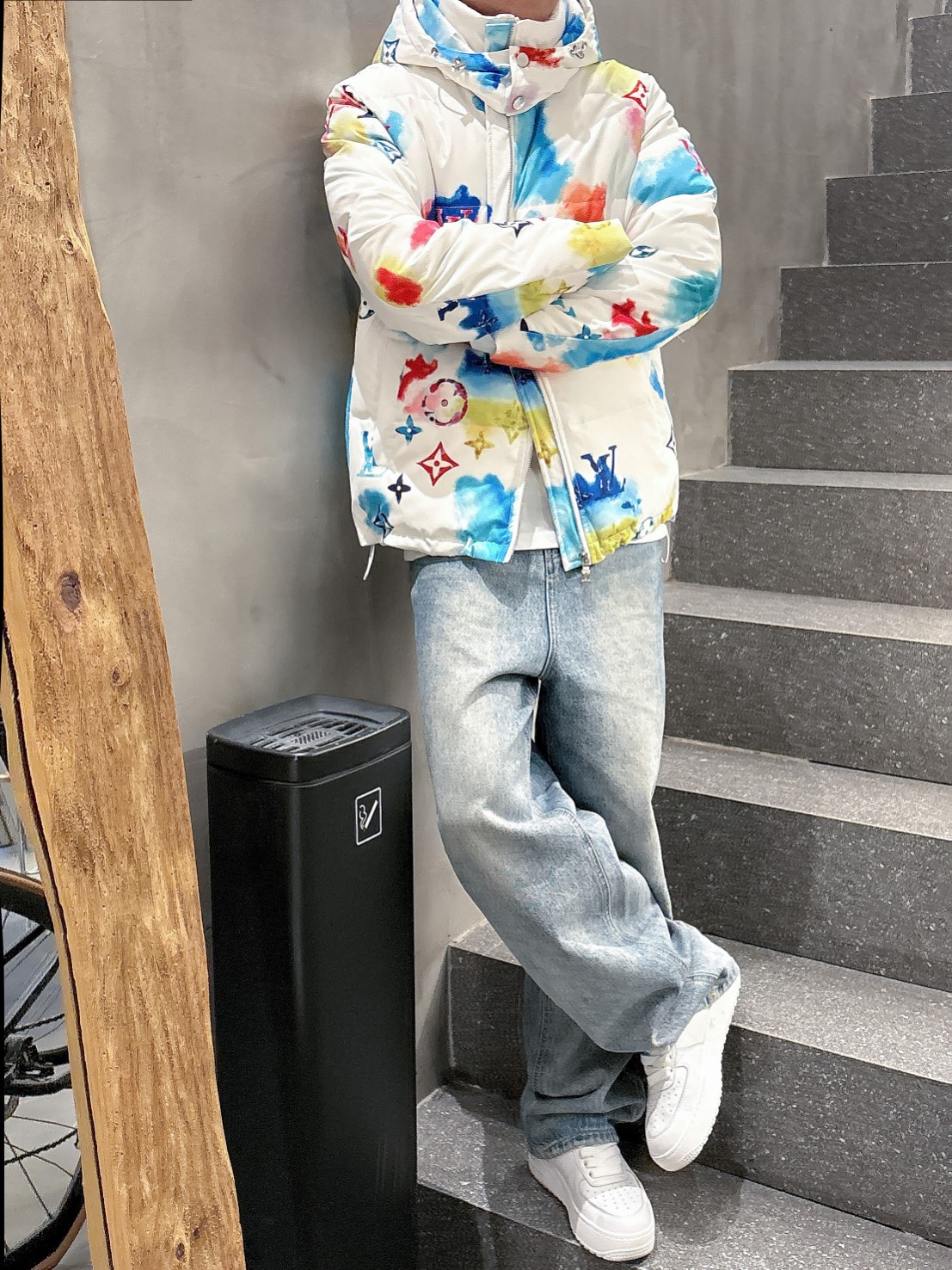 Louis Vuitton Couple Down Jacket Goose Down M-l-xl