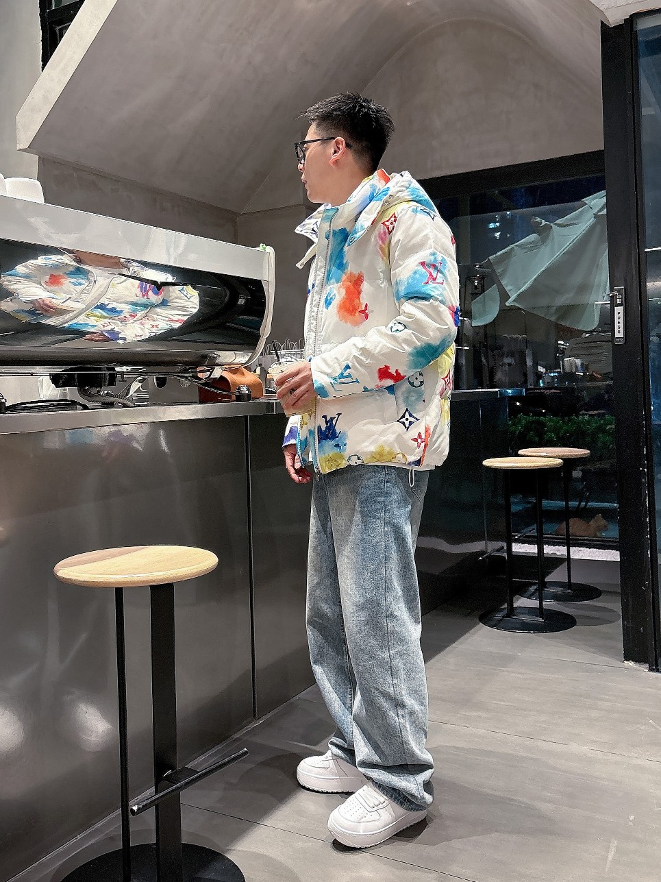 Louis Vuitton Couple Down Jacket Goose Down M-l-xl