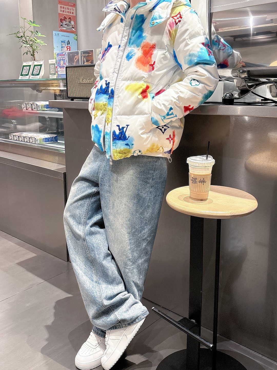 Louis Vuitton Couple Down Jacket Goose Down M-l-xl