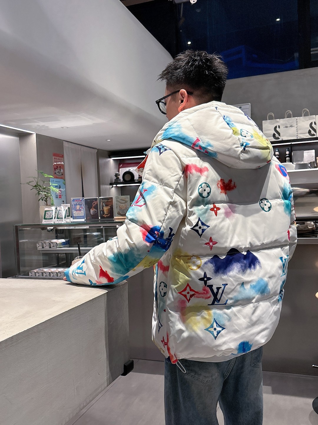 Louis Vuitton Couple Down Jacket Goose Down M-l-xl