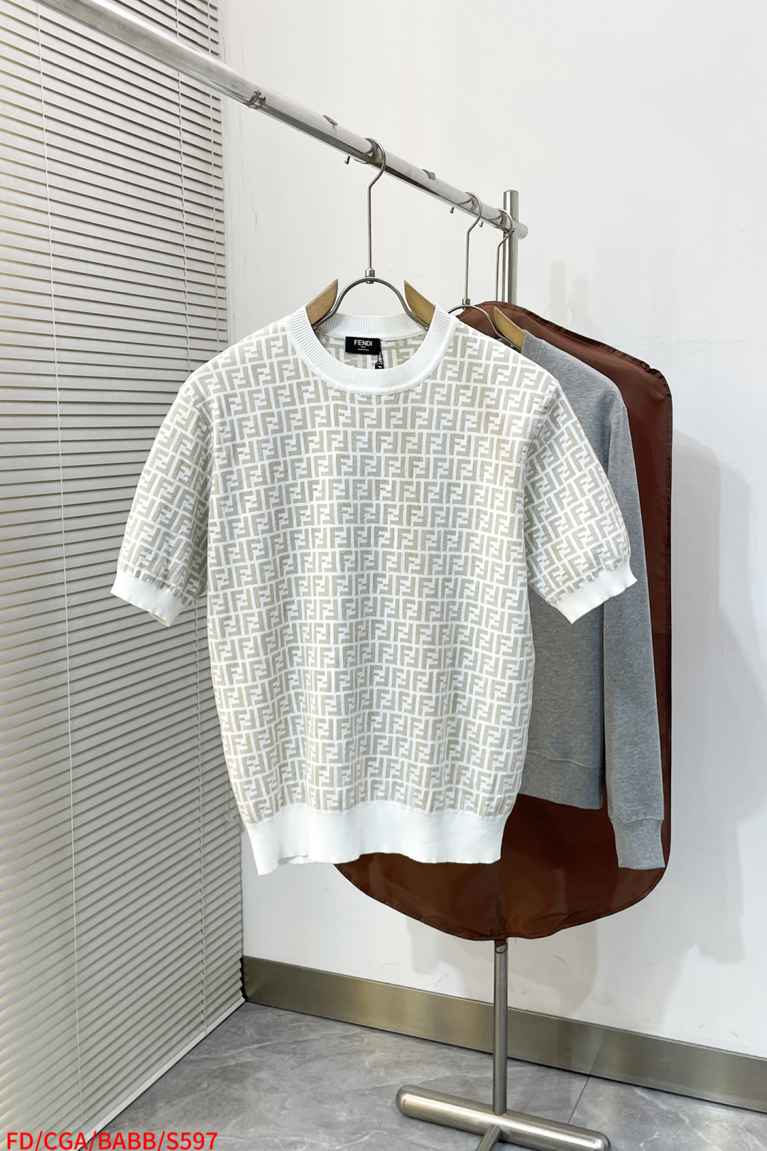 Fendi Couple Basic Clothing Knitted Black S-xl