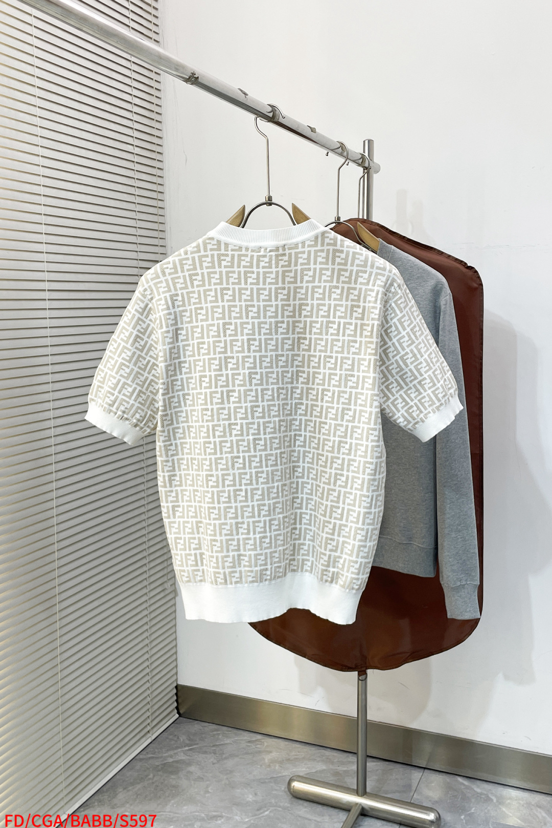 Fendi Couple Basic Clothing Knitted Black S-xl