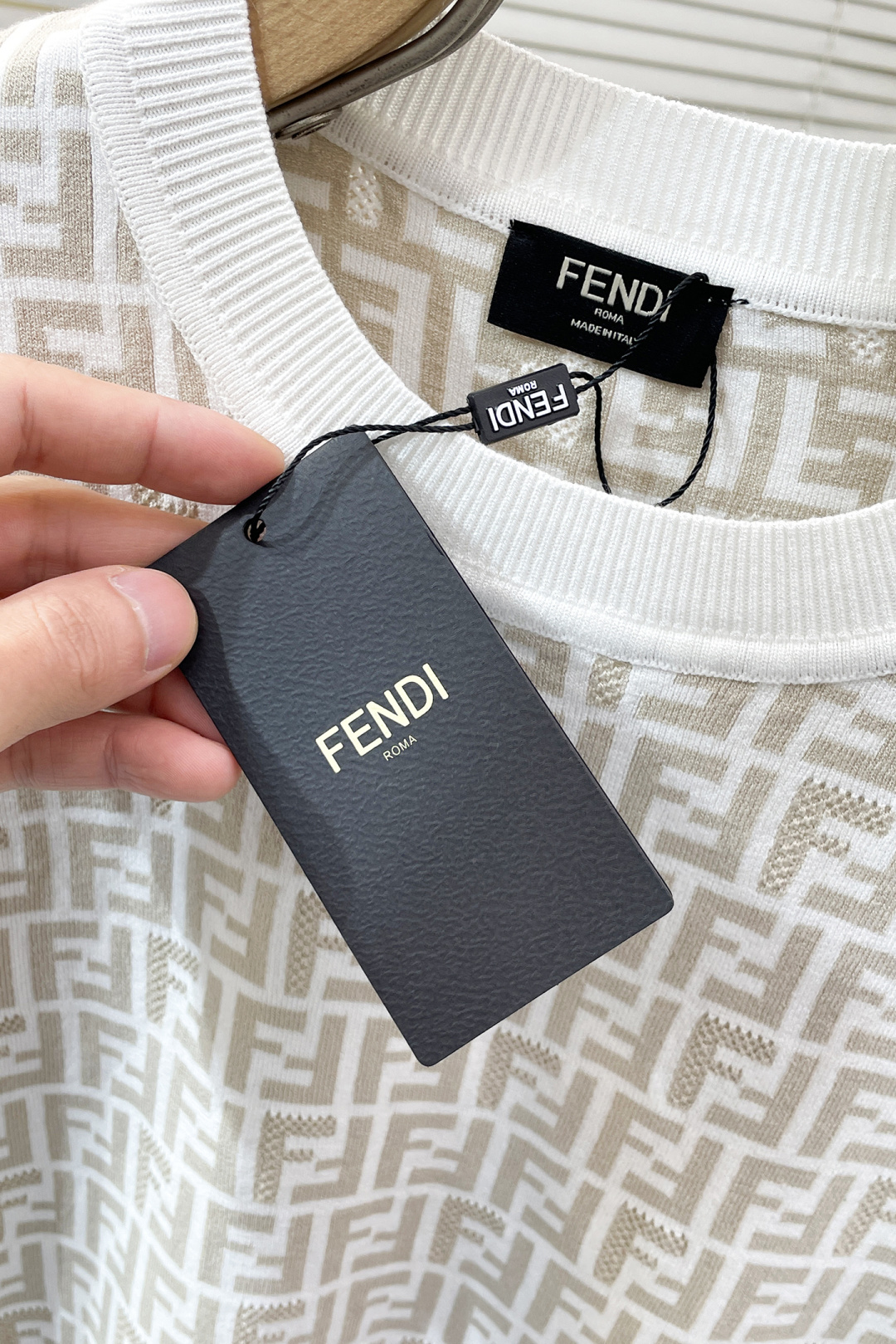Fendi Couple Basic Clothing Knitted Black S-xl