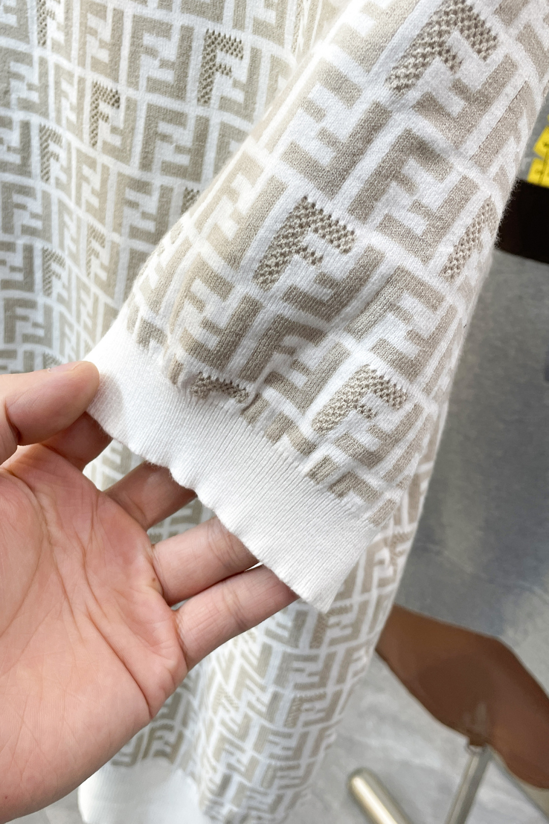 Fendi Couple Basic Clothing Knitted Black S-xl