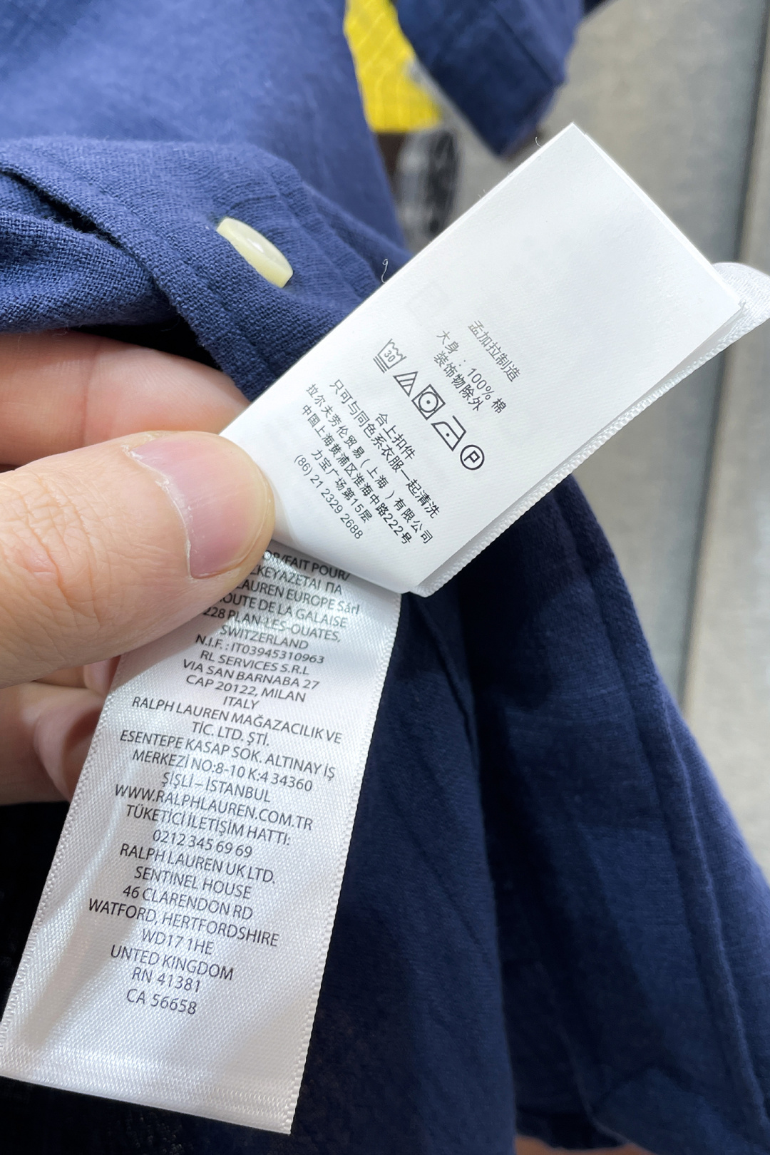 Saint Laurent Shirt Cotton Black Loose Fit S-m-l-xl