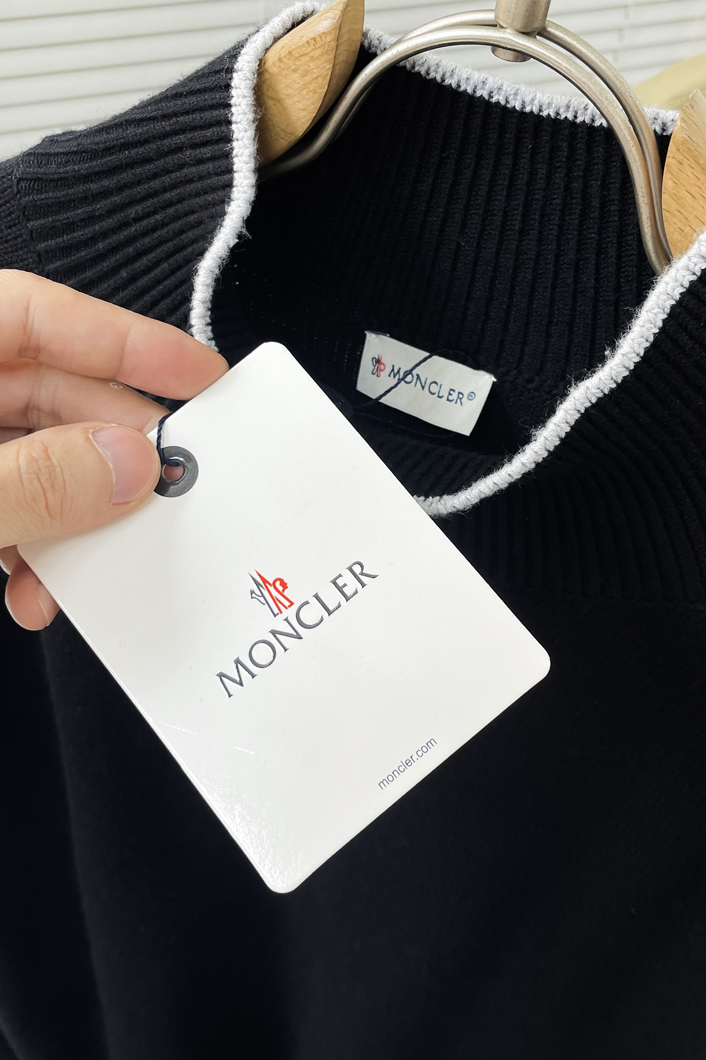 Moncler Basic Clothing Wool Gray S-m-l-xl