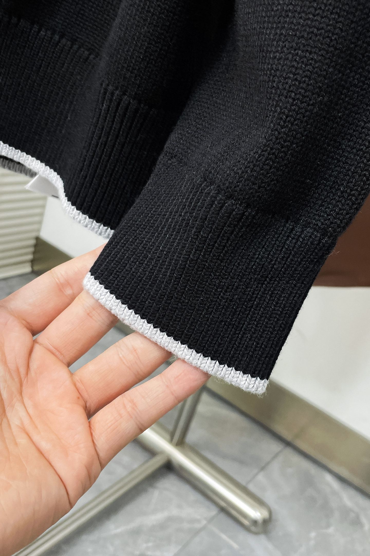 Moncler Basic Clothing Wool Gray S-m-l-xl