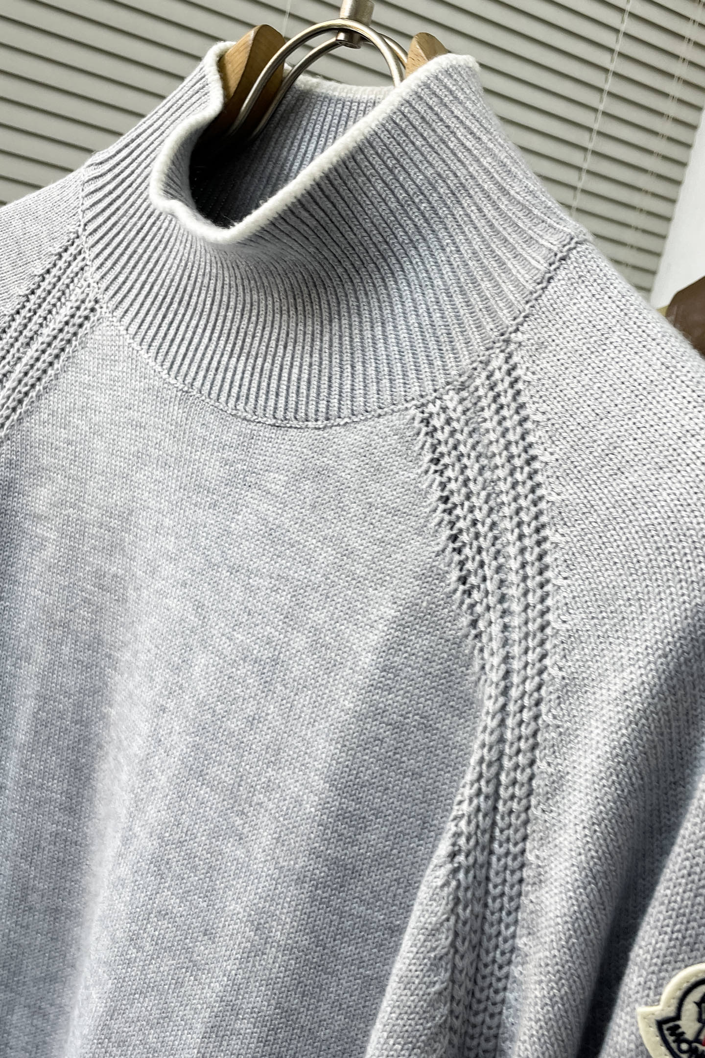 Moncler Basic Clothing Wool Gray S-m-l-xl