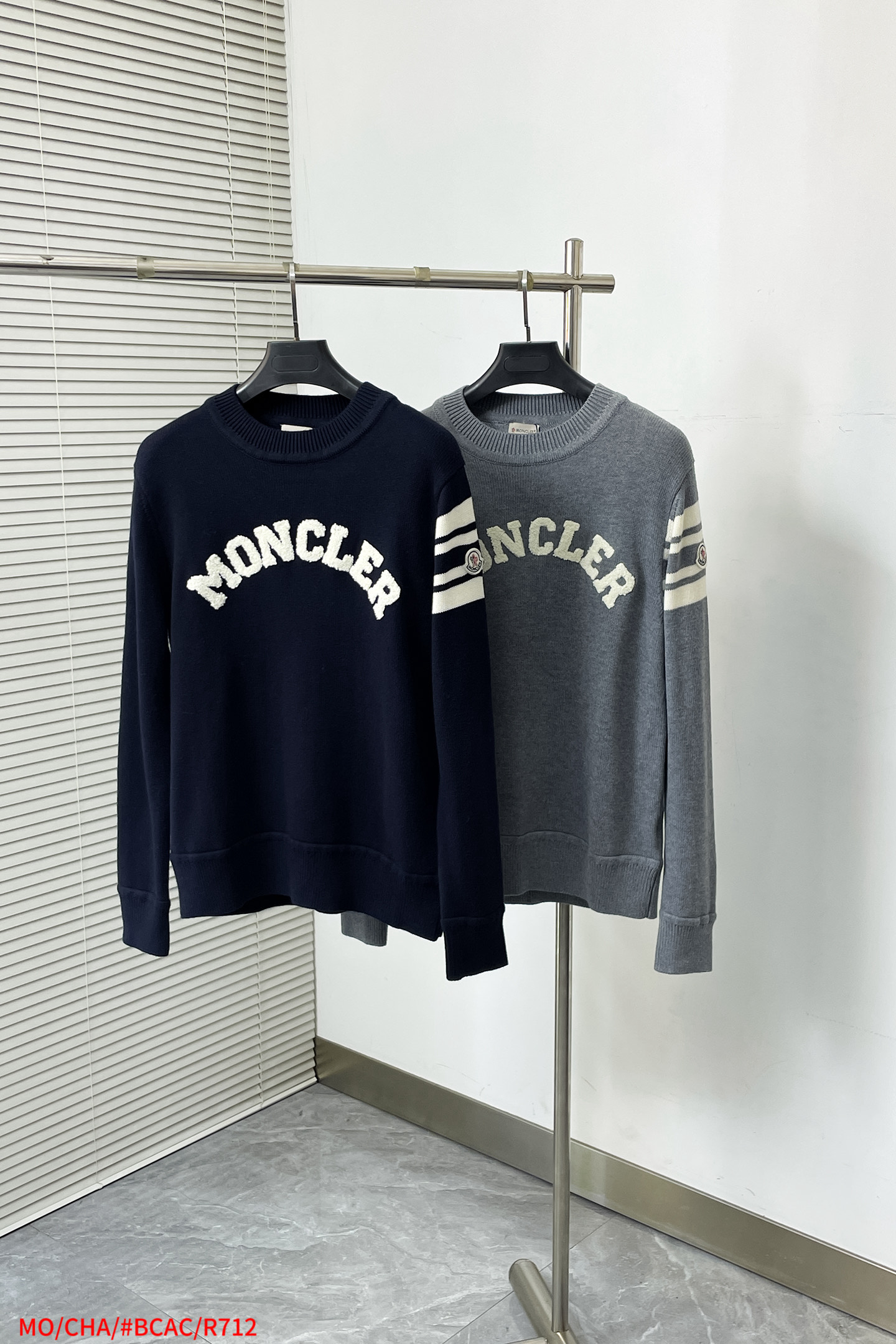 Moncler Basic Clothing Cotton Striped S-m-l-xl