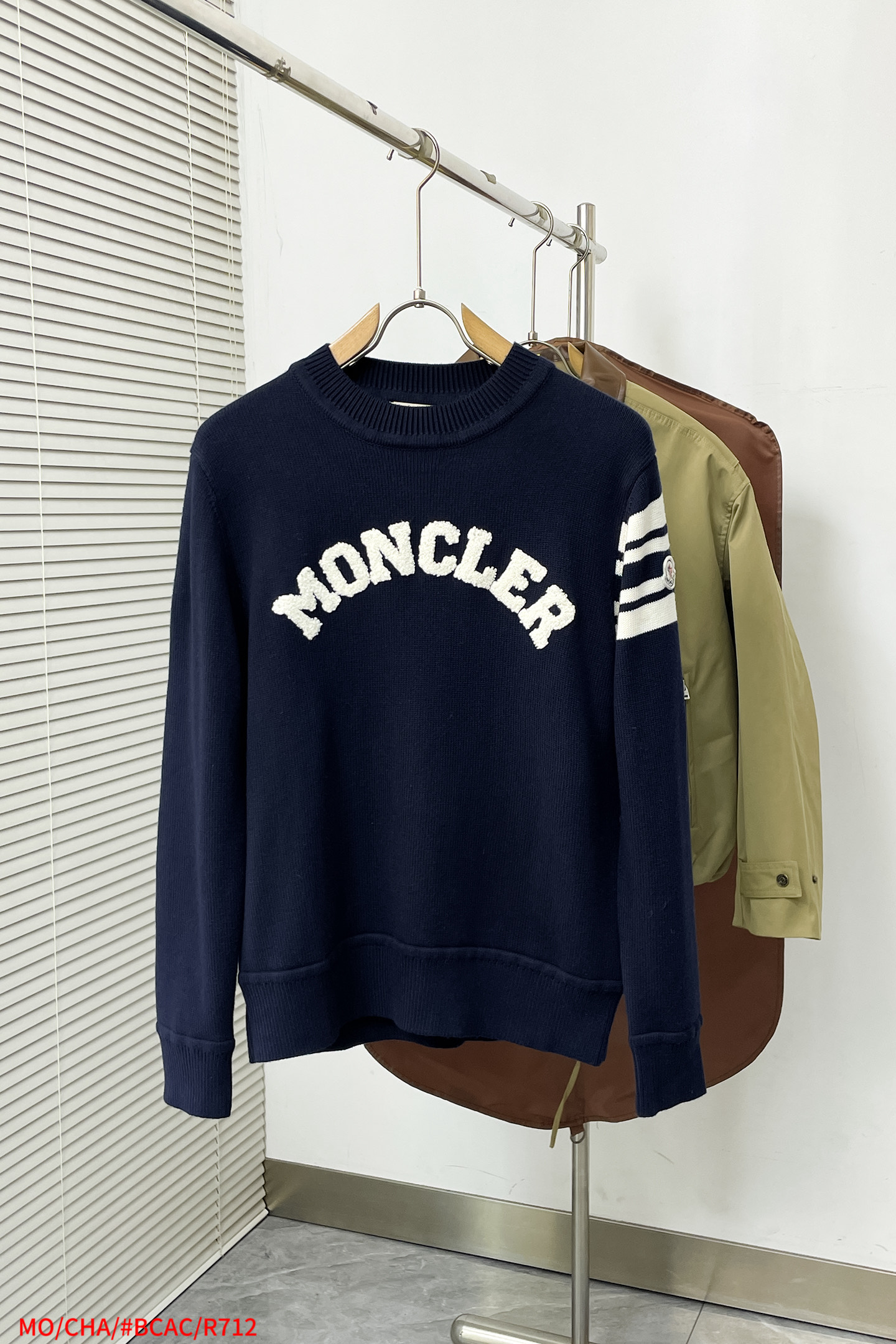Moncler Basic Clothing Cotton Striped S-m-l-xl