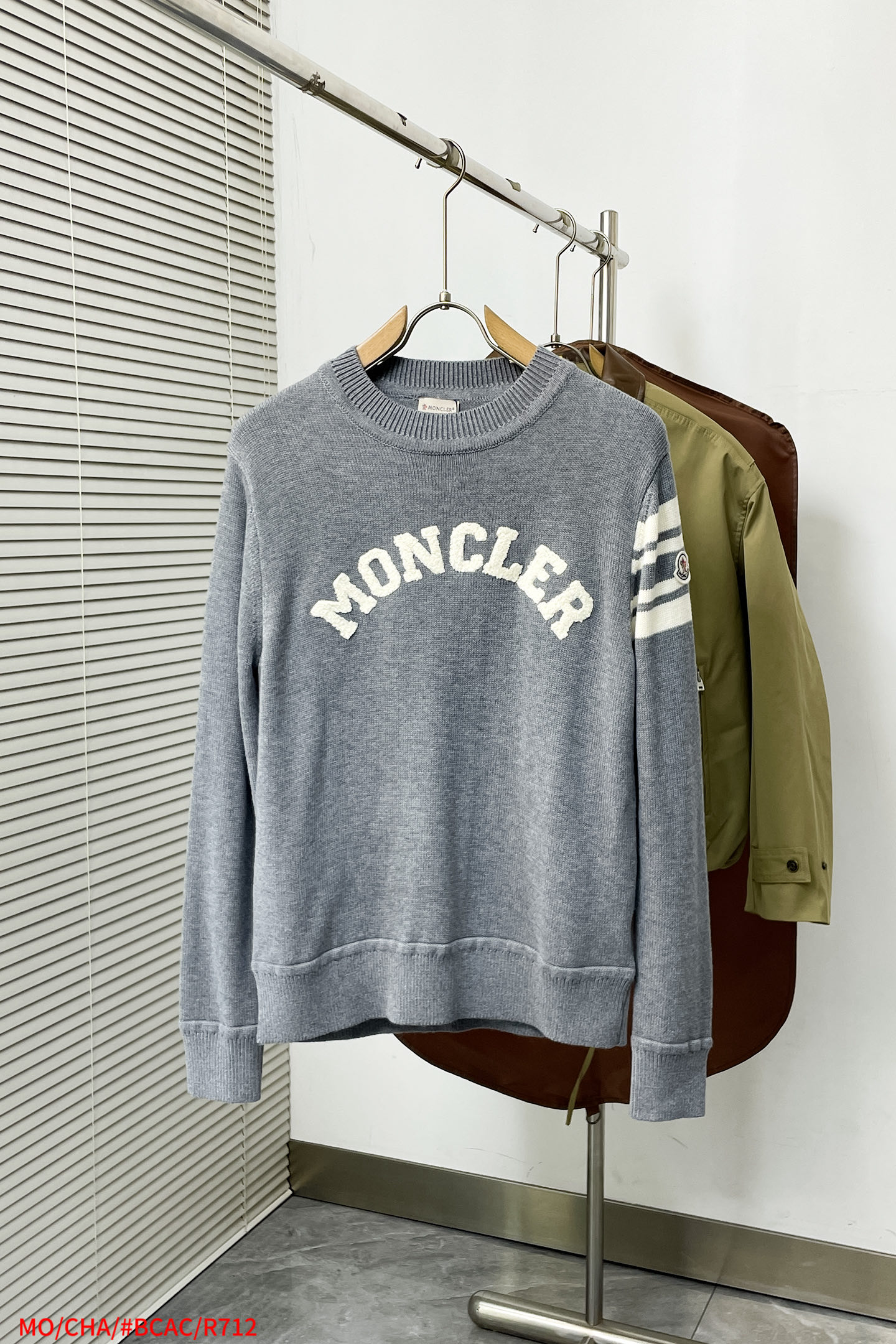 Moncler Basic Clothing Cotton Striped S-m-l-xl