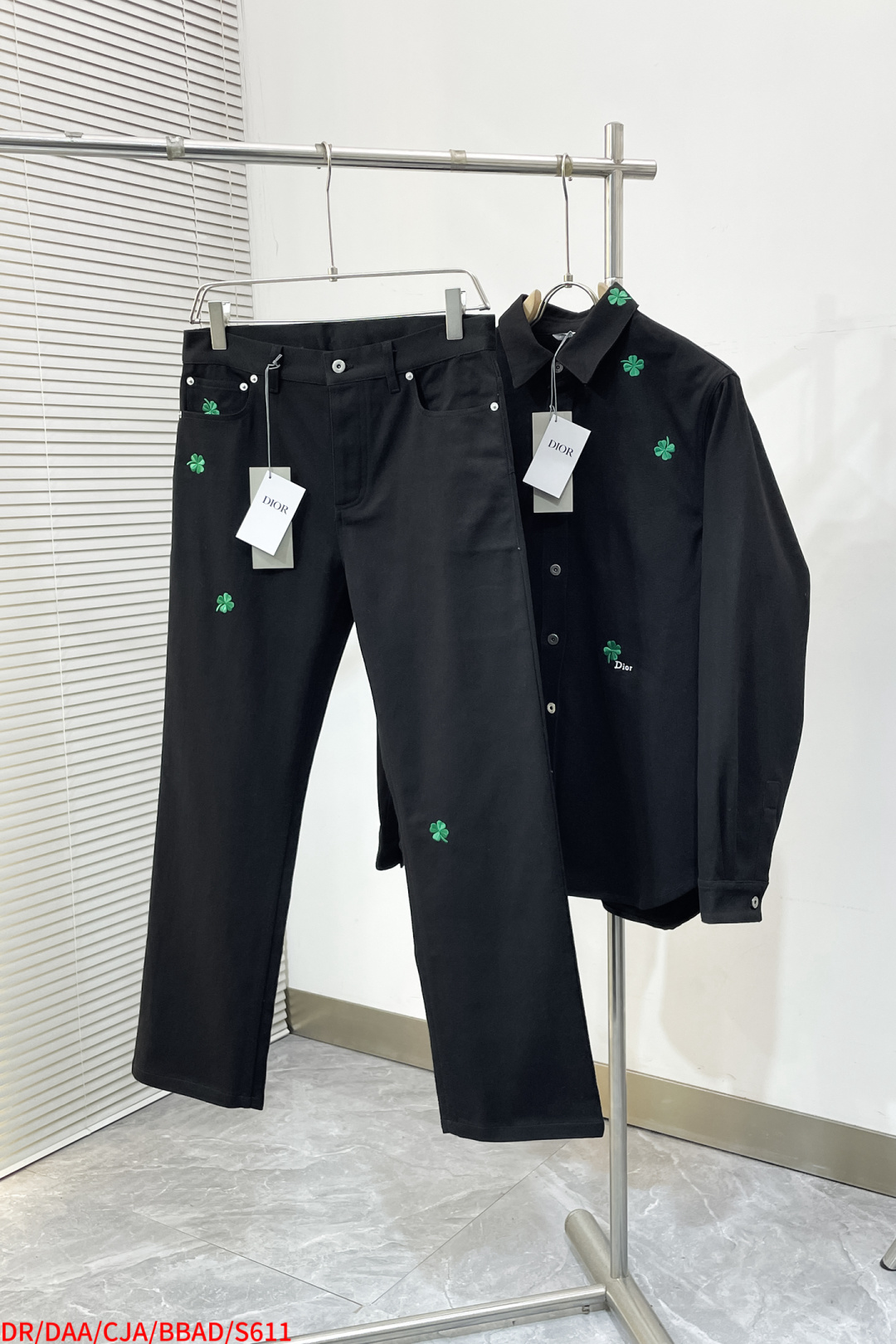 Dior Jeans Cotton Black S-xl