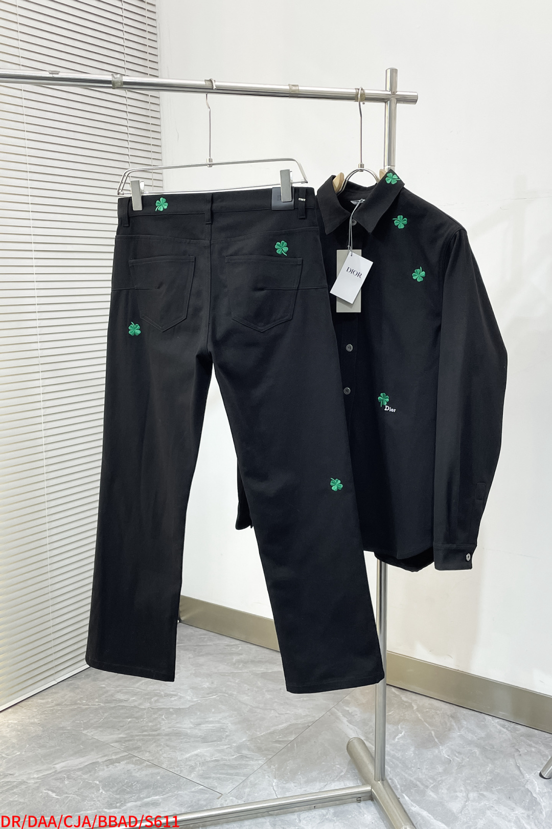 Dior Jeans Cotton Black S-xl