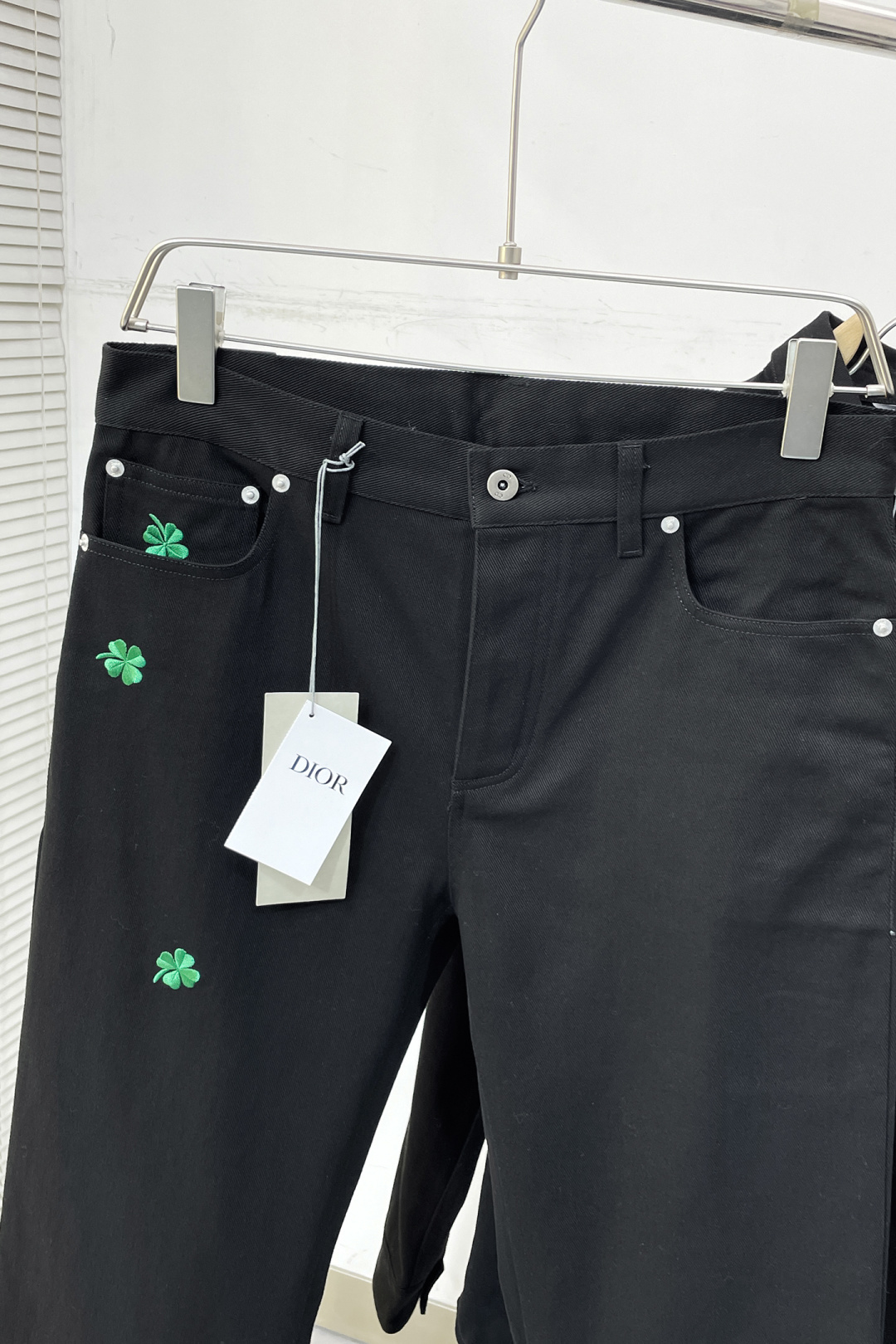 Dior Jeans Cotton Black S-xl