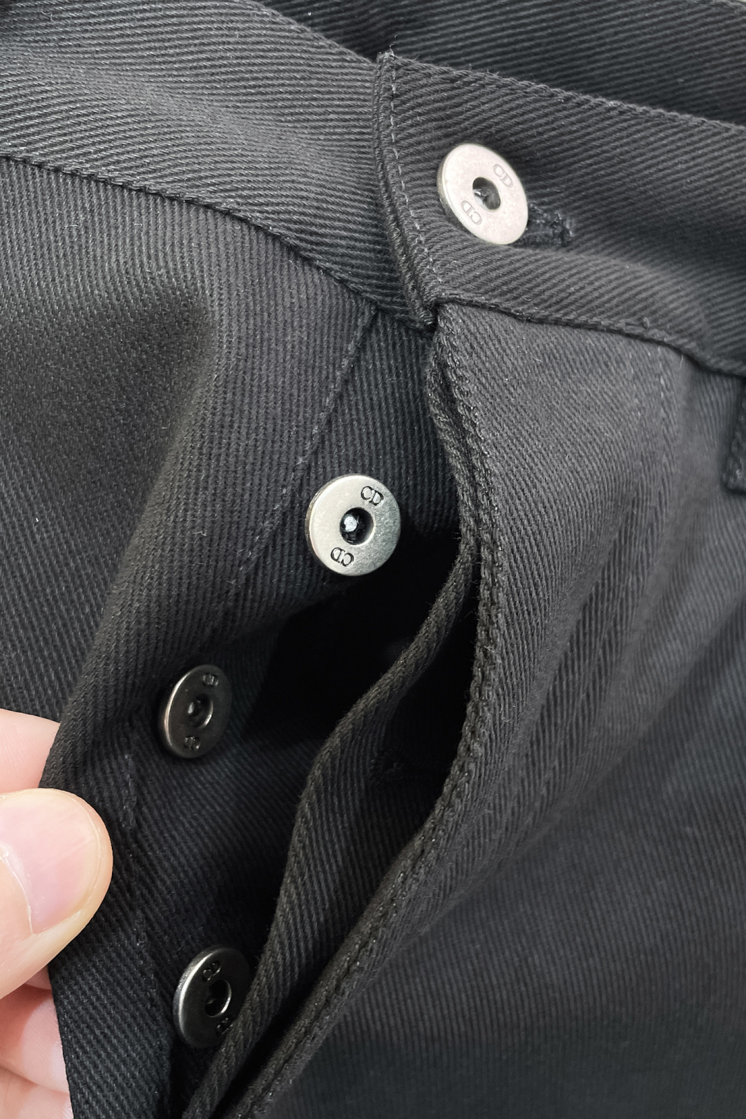 Dior Jeans Cotton Black S-xl