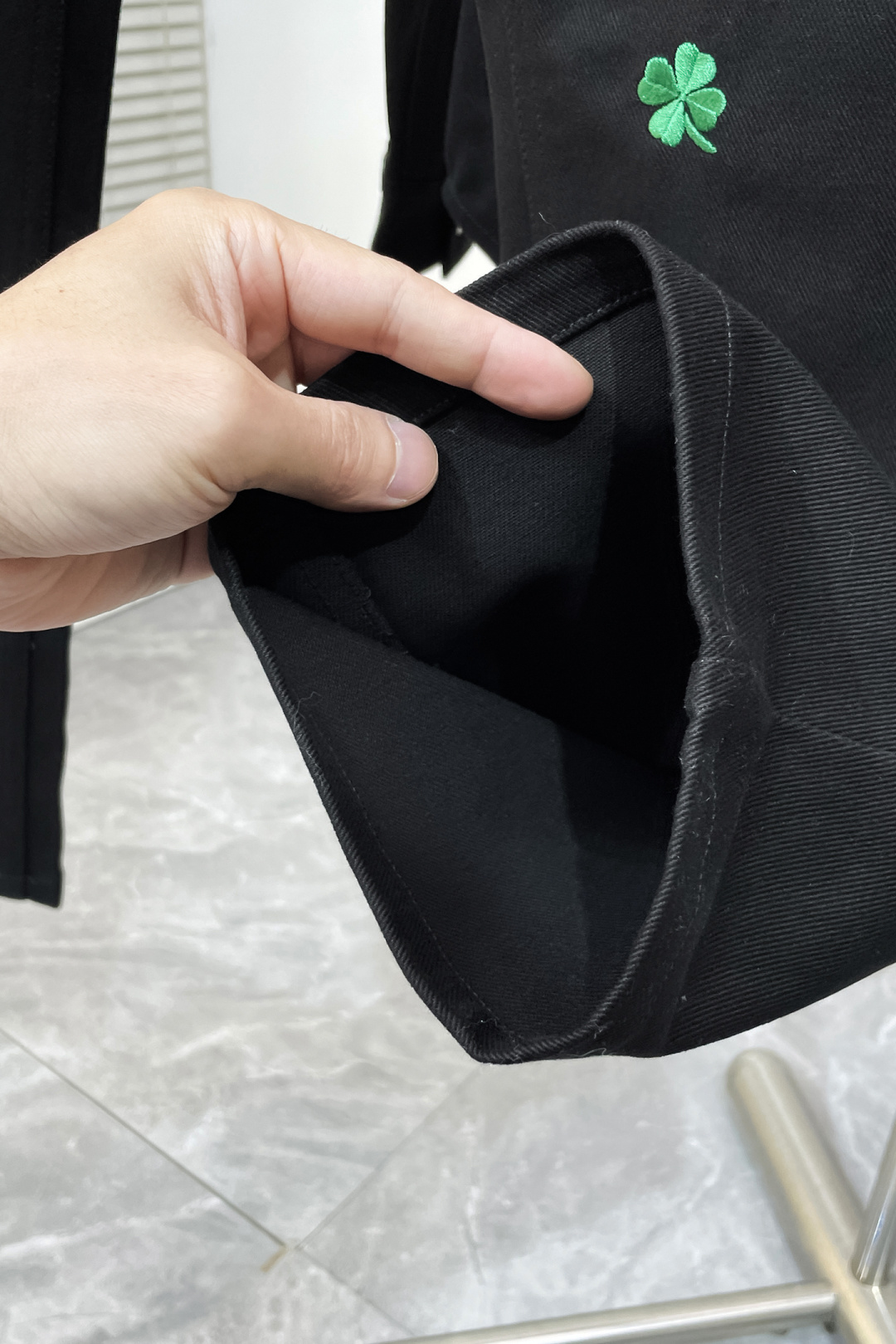 Dior Jeans Cotton Black S-xl